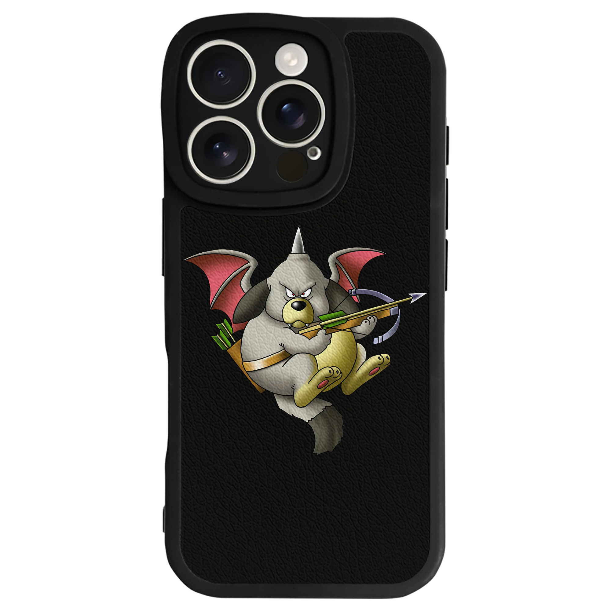 （画像用） ドラゴンクエスト Doragon Kuesuto Dragon Quest 【iPhone 16シリーズ対応】シリコンスマホケース（レザー調） 材質：シリコン